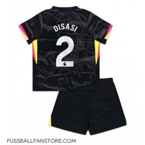 Chelsea Axel Disasi #2 Replik 3rd trikot Kinder 2024-25 Kurzarm (+ Kurze Hosen)